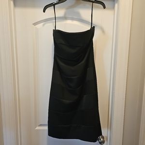 Black Strapless Dress